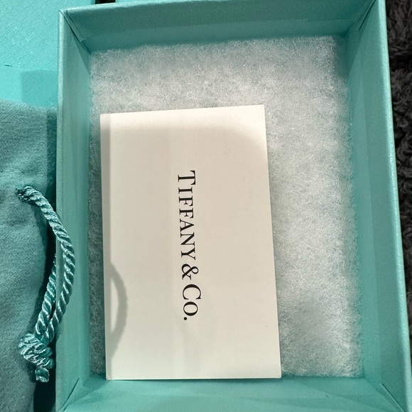 SOLD Authentic Tiffany Large RTT Blue Splash Heart NEW Discontinued - Picture 3 of 4